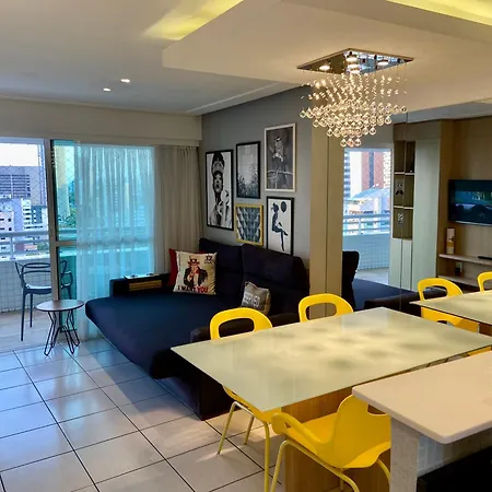 Apartamento 17º Andar Beira Mar Com 2 Quartos Fortaleza (Ceara)